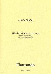 Fulvio Caldini: Beata Viscera Opus 74C