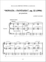 Sergio Calligaris: Sonata-Fantasia op. 32 Product Image