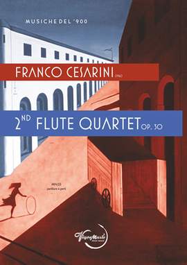 Franco Cesarini: 2nd Flute Quartet op. 30