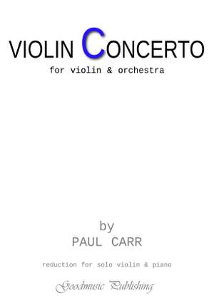 Paul Carr: Violin Concerto