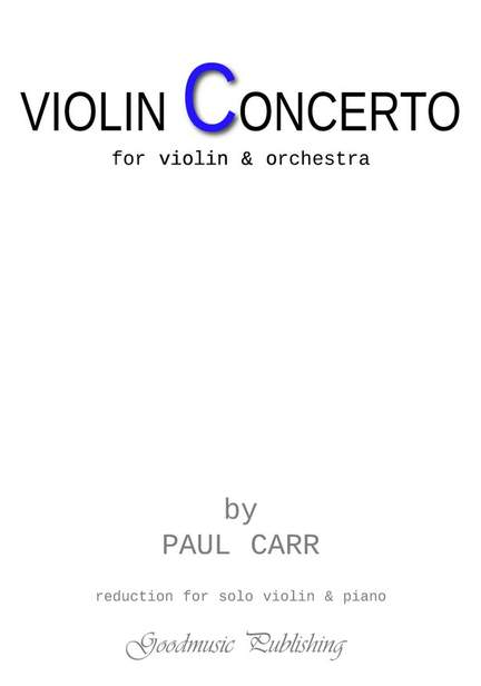 Paul Carr: Violin Concerto