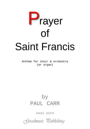 Paul Carr: Prayer of Saint Francis