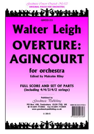 Walter Leigh: Overture: Agincourt
