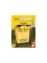 Jordan Perlson: First Lessons Cajon Book With Online Audio