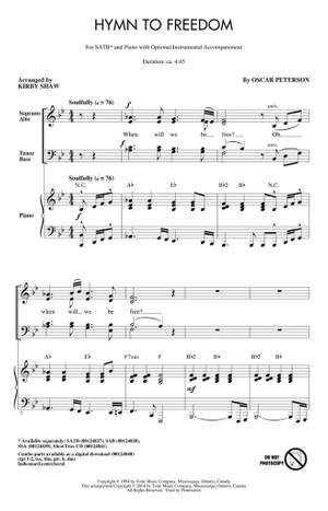 Oscar Peterson: Hymn to Freedom
