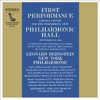 Inauguration Concert of Lincoln Center's Philharmonic Hall