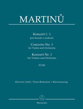 Martinu, Bohuslav: Concerto for Violin and Orchestra no. 1 H 226