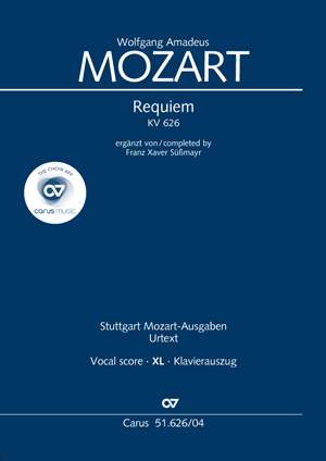 Mozart: Requiem in D minor, K626 (Süßmayr-Version)
