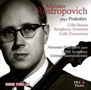 Mstislav Rostropovich plays Prokofiev