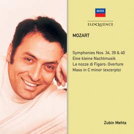 Mozart: Symphonies Nos. 34, 39, 40 & Eine kleine Nachtmusik