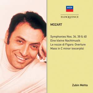 Mozart: Symphonies Nos. 34, 39, 40 & Eine kleine Nachtmusik