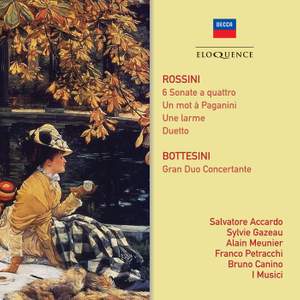 Rossini: Sonate a quattro & Bottesini: Gran Duo Concertante