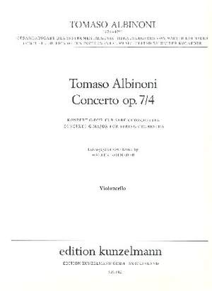 Albinoni, Tommaso: Concerto op.7/4 G-Dur
