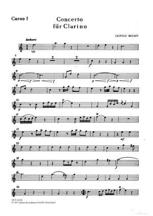 Mozart, Leopold: Konzert für Trompete D-Dur