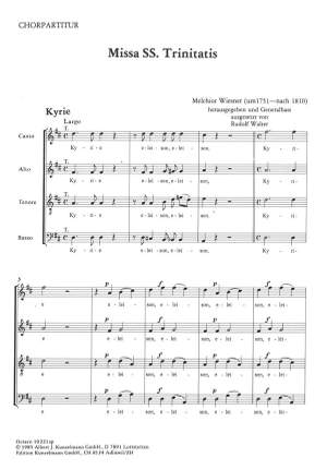 Wiesner, Melchiro: Missa Trinitatis