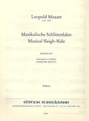 Mozart, Leopold: Musikalische Schlittenfahrt