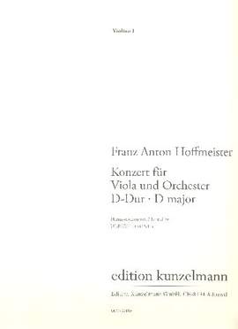 Hoffmeister, Franz Anton: Konzert für Viola D-Dur