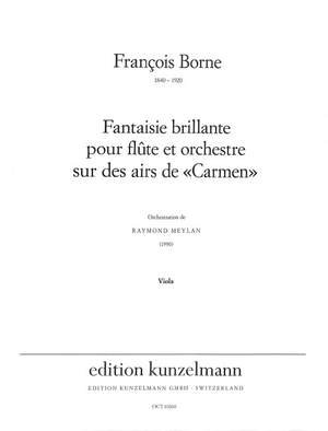 Borne, Francois: Fantaisie brillante für Flöte 'Carmen'