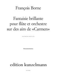 Borne, Francois: Fantaisie brillante für Flöte 'Carmen'