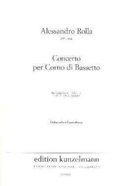 Rolla, Alessandro: Konzert für Bassetthorn F-Dur