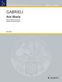 Gabrieli, T: Ave Maria
