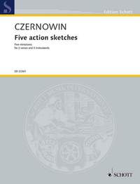 Czernowin, C: Five action sketches