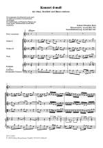Bach, Johann Sebastian: Konzert für Oboe d-Moll Product Image