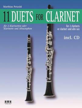 Matthias Petzold: 11 Duets for Clarinet