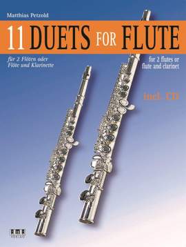 Matthias Petzold: 11 Duets for Flute