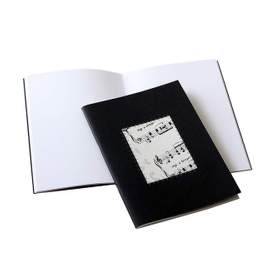 Notebook A5 - musical fabric