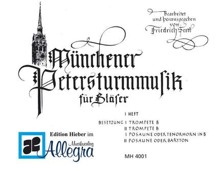 Münchner Petersturmmusik Issue 1