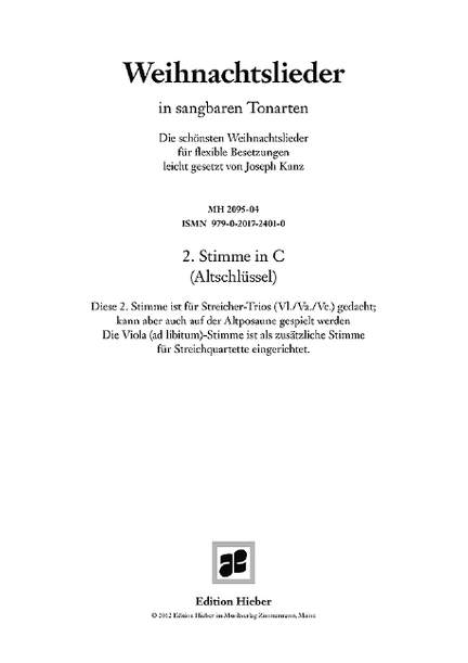 Weihnachtslieder