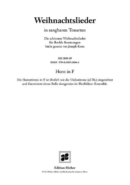 Weihnachtslieder