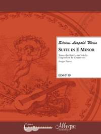 Weiss, S L: Suite e-Moll E minor L. 17