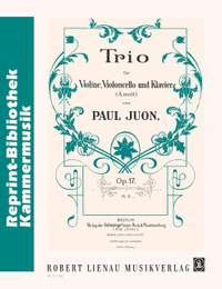 Juon, P: Trio op. 17
