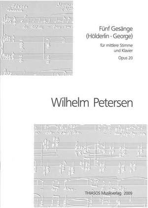 Petersen, W: Fünf Gesänge op. 20