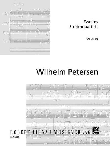 Petersen, W: 2. Streichquartett op. 10