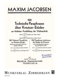 Jacobsen, M: 100 Technical Paraphrases On Kreutzer-etudes Vol. 2, 1a