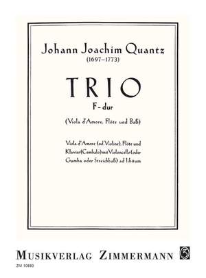 Quantz, J J: Trio in F major