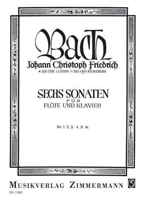 Bach, J C F: Sechs Sonaten BR B17/ Wf VIII:3/3