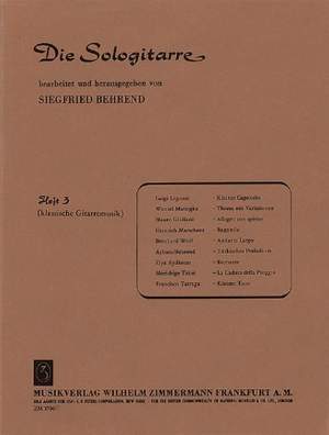 Solo Guitar Book 3 (klassische Gitarremusik)