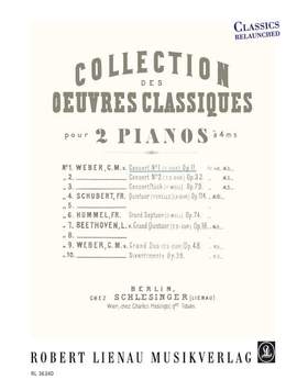 Weber, C M v: Konzert Nr. 1 op. 11