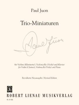 Juon, P: Trio-Miniaturen