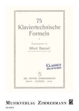 75 Klaviertechnische Formeln