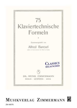 75 Klaviertechnische Formeln
