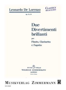 Lorenzo, L d: Due Divertimenti brillanti op. 24, op. 29