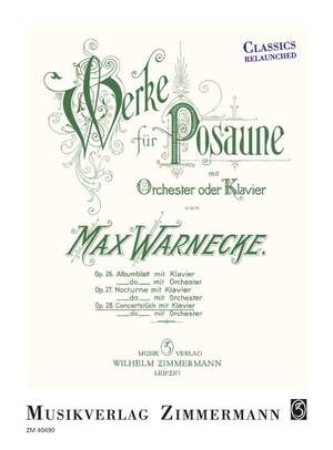 Warnecke, M: Concertstück op. 28