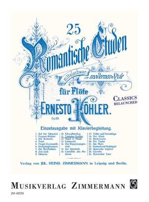 Koehler, E: 25 romantische Etüden op. 66/11