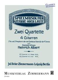 Albert, H: Quartett No. 2 in C Minor