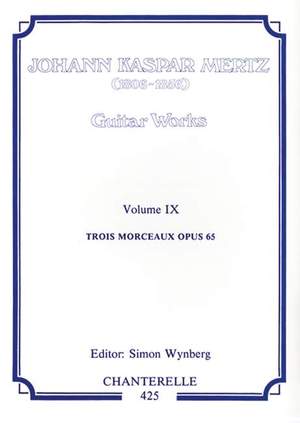 Mertz, J K: Trois Morceaux op. 65